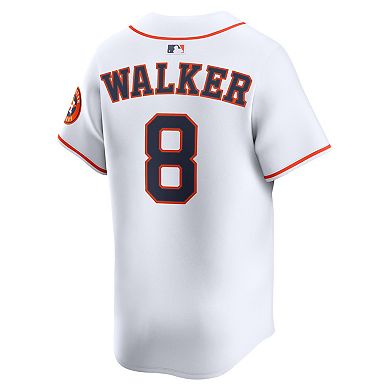 Men's Nike Christian Walker White Houston Astros Home Limited Player Jersey