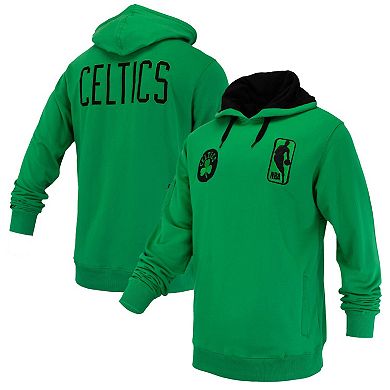 Unisex FISLL Kelly Green Boston Celtics Logoman Shadow Collection Pullover Hoodie