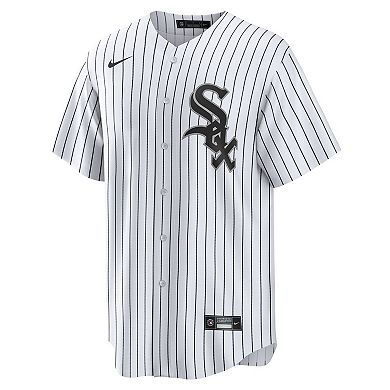 Men's Nike White Chicago White Sox #1 Dad Home Replica Jersey