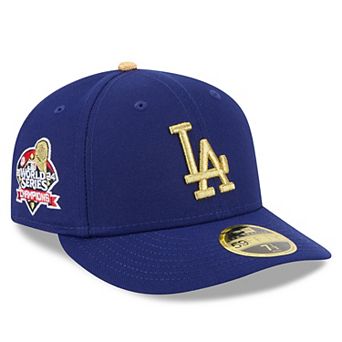 Men's New Era Royal Los Angeles Dodgers 2025 Gold Collection Low Profile 59FIFTY Fitted Hat
