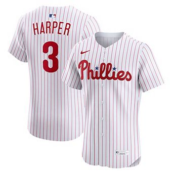 Men's Nike Bryce Harper White Philadelphia Phillies Home Elite Jersey