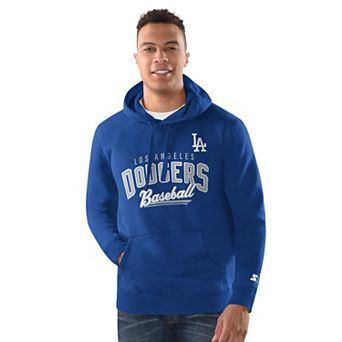 Men's Starter Royal Los Angeles Dodgers Classic Pullover Hoodie