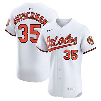 Men's Nike Adley Rutschman White Baltimore Orioles Home Elite Jersey