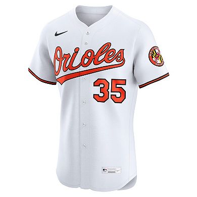 Men's Nike Adley Rutschman White Baltimore Orioles Home Elite Jersey