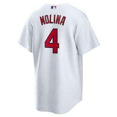Men's Nike Yadier Molina White St. Louis Cardinals Home Replica Retired Player Jersey