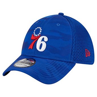 Men's New Era Royal Philadelphia 76ers Subtle Camo 39THIRTY Flex Hat