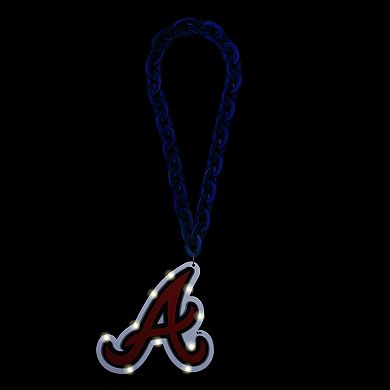 FOCO Atlanta Braves Light Up Big Logo Fan Chain
