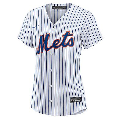 Women's Nike White New York Mets #1 Bride Home Replica Jersey