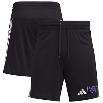 Men's adidas Black Washington Huskies AEROREADY 7" Shorts
