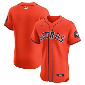 Men's Nike Orange Houston Astros Alternate Elite Jersey