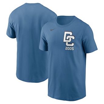Men's Nike Blue Washington Nationals 2025 City Connect Wordmark T-Shirt