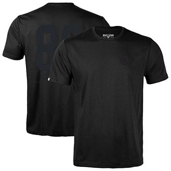 Men's Levelwear David Pastrnak Black Boston Bruins Richmond Darkside Name & Number T-Shirt