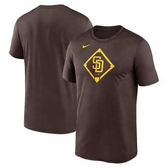 Men's Nike Brown San Diego Padres Icon Legend Performance T-Shirt