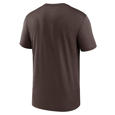 Men's Nike Brown San Diego Padres Icon Legend Performance T-Shirt