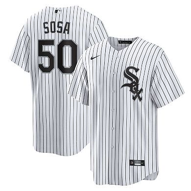 Men's Nike Lenyn Sosa White Chicago White Sox Home Replica Jersey