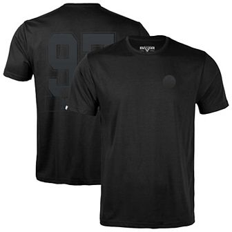 Men's Levelwear Connor McDavid Black Edmonton Oilers Richmond Darkside Name & Number T-Shirt