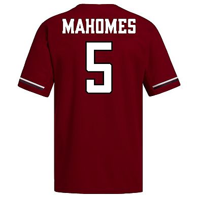 Men's adidas Patrick Mahomes Red Texas Tech Red Raiders Replica Baseball Jersey