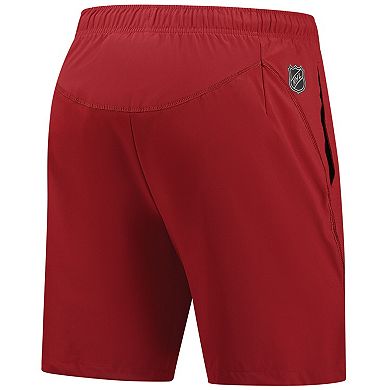 Men's Fanatics Burgundy Colorado Avalanche Tech Training Shorts