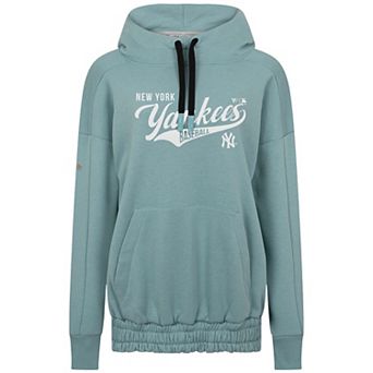 Women's Levelwear Blue New York Yankees Waterfall Glide Pullover Hoodie