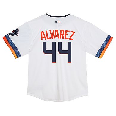 Infant Nike Yordan Alvarez White Houston Astros 2025 City Connect Limited Player Jersey