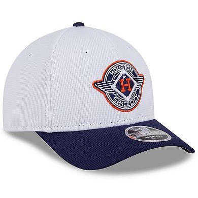 Men's New Era White/Navy Houston Astros 2025 City Connect Batting Practice 9FORTY Adjustable Hat