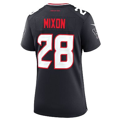 Women's Nike Joe Mixon Navy Houston Texans Game Jersey