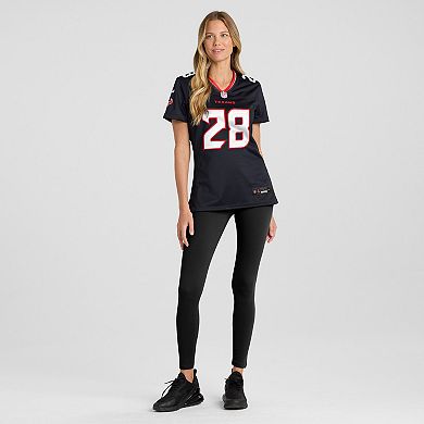 Women's Nike Joe Mixon Navy Houston Texans Game Jersey