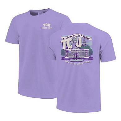 Youth Purple TCU Horned Frogs Local Campus Scene T-Shirt