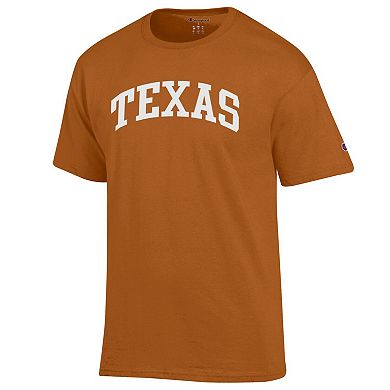 Men's Champion Texas Orange Texas Longhorns Basic Arch T-Shirt