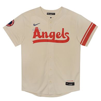 Preschool��Nike Cream Los Angeles Angels City Connect Jersey