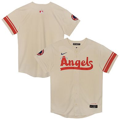 Preschool��Nike Cream Los Angeles Angels City Connect Jersey