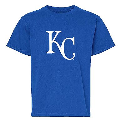 Youth Soft as a Grape Royal/Gray Kansas City Royals Two-Pack T-Shirt Set