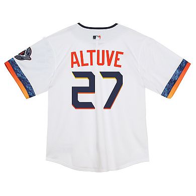 Infant Nike Jose Altuve White Houston Astros 2025 City Connect Limited Player Jersey