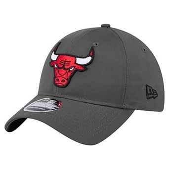 Men's New Era Charcoal Chicago Bulls Active Ripstop 9TWENTY Adjustable Hat