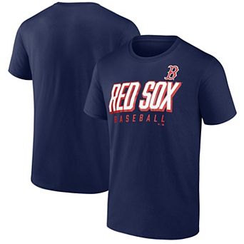 Men's Fanatics Navy Boston Red Sox Team Logo T-Shirt