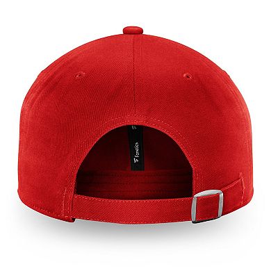 Men's Fanatics Red Chicago Blackhawks Core Fundamental Adjustable Hat