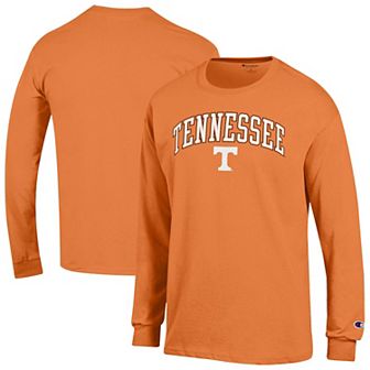 Men's Champion Tennessee Orange Tennessee Volunteers Arch Over Logo Long Sleeve T-Shirt