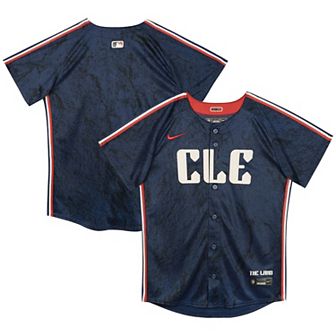 Preschool��Nike Navy Cleveland Guardians City Connect Jersey