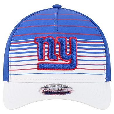 Men's New Era White/Royal New York Giants Adventure Gradient 9FORTY M-Crown A-Frame Adjustable Hat