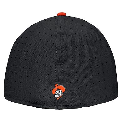 Men's Nike Black Oklahoma State Cowboys 2025 On-Field True Performance Baseball Fitted Hat
