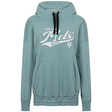 Women's Levelwear Blue New York Mets Waterfall Glide Pullover Hoodie