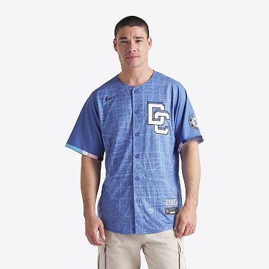 Men's Nike Blue Washington Nationals 2025 City Connect Limited Jersey
