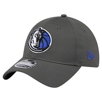 Men's New Era Charcoal Dallas Mavericks Active Ripstop 9TWENTY Adjustable Hat