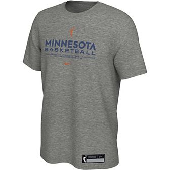 Men's Nike Gray Minnesota Lynx On-Court Legend Essential Practice Performance T-Shirt