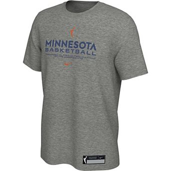 Men's Nike Gray Minnesota Lynx On-Court Legend Essential Practice Performance T-Shirt