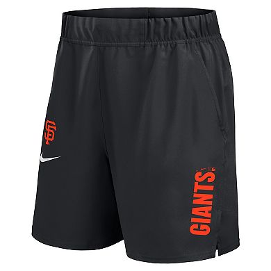 Men's Nike Black San Francisco Giants Woven Victory Performance Shorts