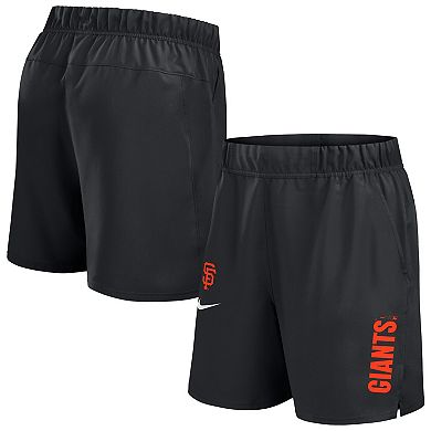Men's Nike Black San Francisco Giants Woven Victory Performance Shorts