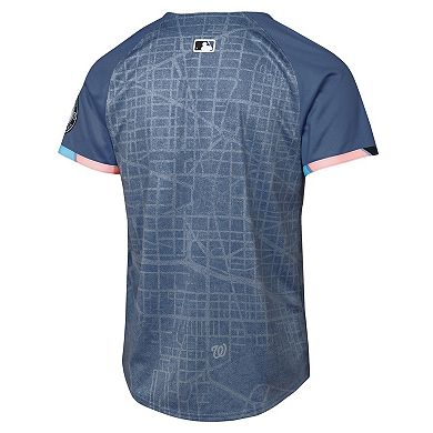 Youth Nike Blue Washington Nationals 2025 City Connect Limited Jersey