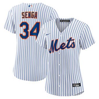 Women's Nike Kodai Senga White New York Mets Home Replica Jersey