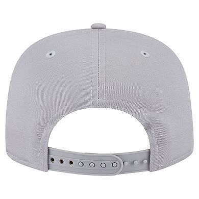 Men's New Era Gray San Antonio Spurs Throwback Property Of Golfer Snapback Hat